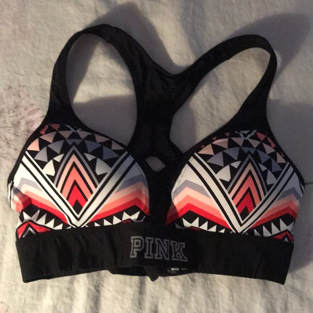 VS PINK Racerback Sports Bra (S) — NWOT